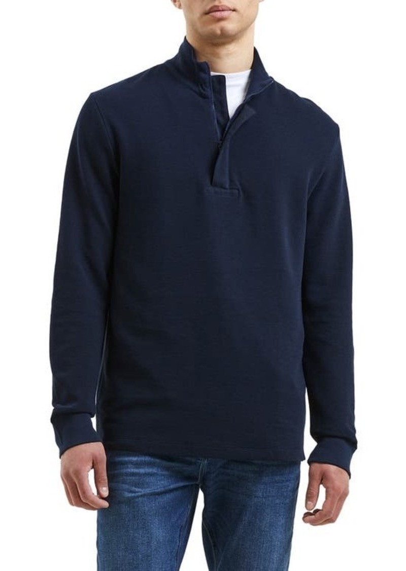 French Connection Ottoman Quarter Zip Pullover