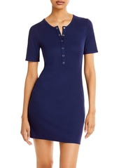 FRENCH CONNECTION Paze Ribbed Bodycon Dress