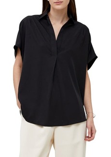 French Connection Popover Crepe Top