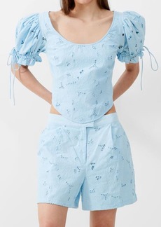 French Connection Rhodes Eyelet Top