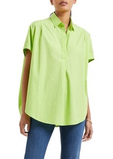 French Connection Rhodes Popover Poplin Shirt