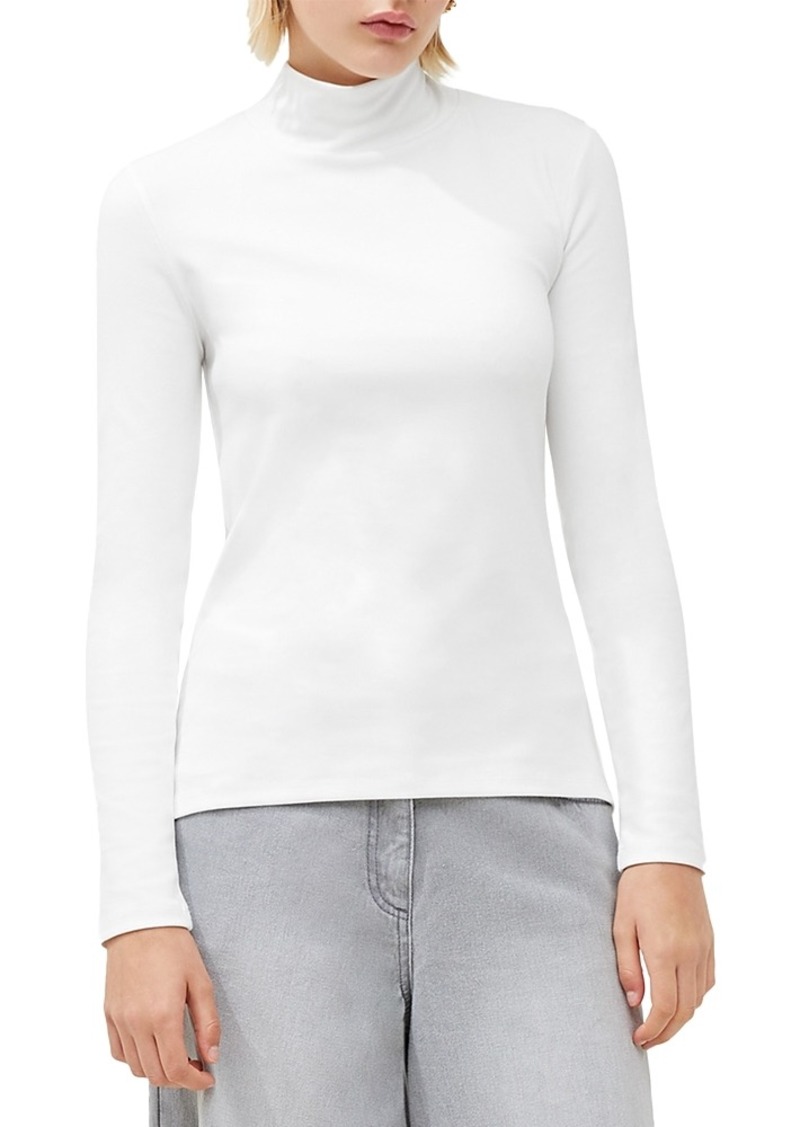 French Connection Roy Turtleneck Cutout Top