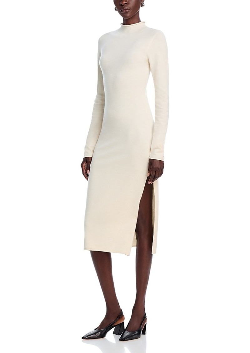 French Connection Side Slit Sweater Dress