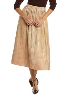 French Connection Sky Jersey A-Line Skirt