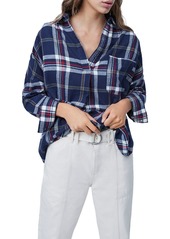 FRENCH CONNECTION Stacci Plaid Top