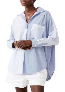 French Connection Stripe Popover Shirt