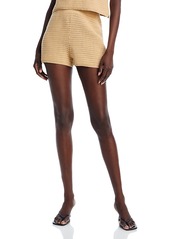 French Connection Striped Knit Shorts