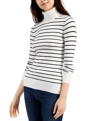 French Connection Striped Turtleneck Sweater