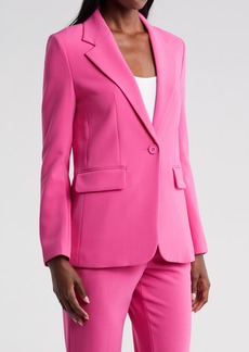 French Connection Whisper Notch Lapel Blazer in Wild Rosa at Nordstrom Rack