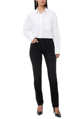 French Connection Women's Alissa Cotton Cropped Shirt - Linen-white