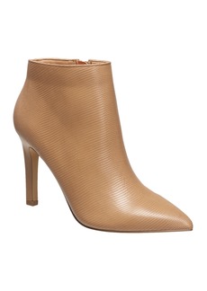 French Connection Women's Ally Ankle Stiletto Dress Booties - Cognac
