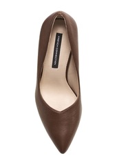 French Connection Women's Anny Heel Pumps - Brown Suede