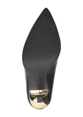 French Connection Women's Pointy Anny Heels - Black Leather