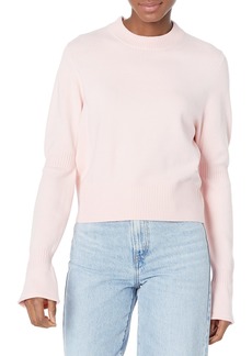 French Connection Women's Babysoft Crew Neck Gathered Sleeve Jumper  S