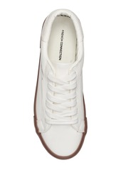 French Connection Women's Becka Lace-up Sneakers - Linen White, Oatmeal