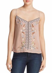 French Connection Women's Bijou Stappy Embroidered Cami Shirt