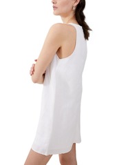 French Connection Women's Birdie Sleeveless Mini Dress - Linen White
