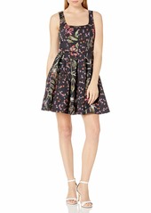 French Connection Women's Bluhm and Botero Mix Dress