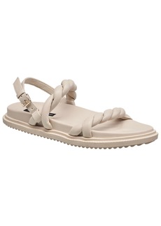 French Connection Women's Brieanne Braided Slingback Sandal - Cream