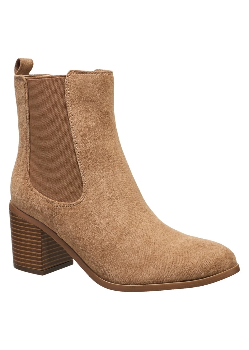 French Connection Women's Bringition Block Heel Booties - Taupe