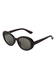 French Connection Clementine Oval Sunglasses For Women   Lens Width