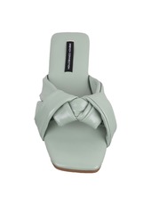 French Connection Women's Driver Flat Sandals - Sage