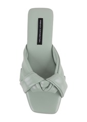 French Connection Women's Driver Flat Sandals - Sage