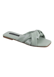 French Connection Women's Driver Flat Sandals - Sage