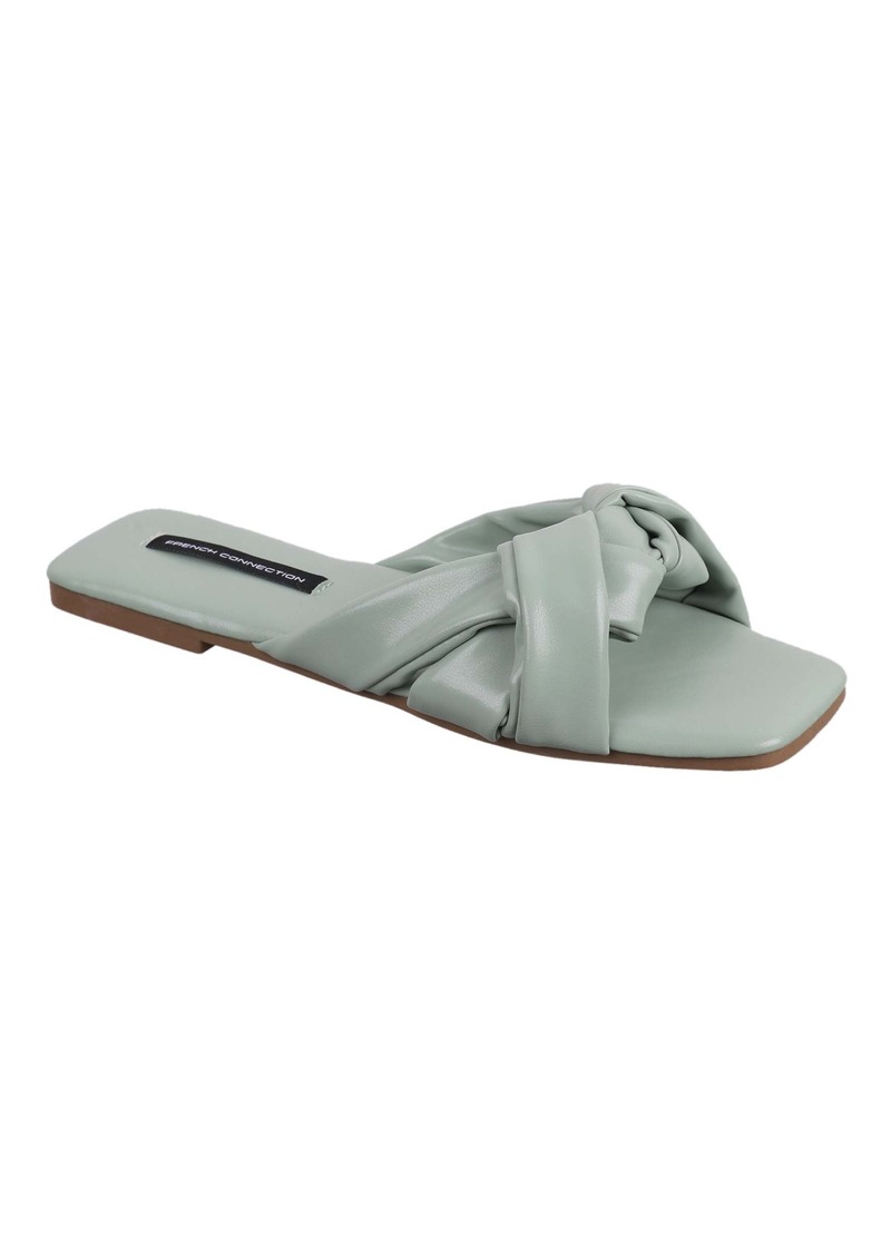 French Connection Women's Driver Knotted Sandal