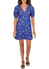 French Connection Women's Puff Sleeve Printed Dress