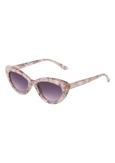 French Connection Flora Cat Eye Sunglasses For Women   Lens Width
