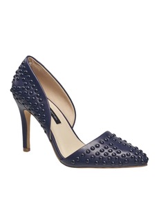 French Connection Women's Forever Studded Two-Piece Pumps - Ultra Blue