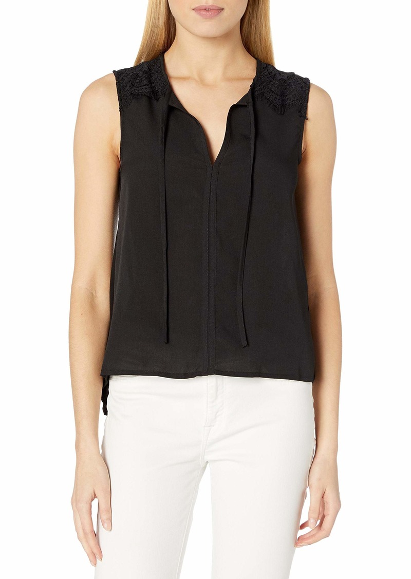 French Connection Women's Ft New Belle Crepe Top