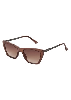 French Connection Gracie Cat Eye Sunglasses For Women   Lens Width
