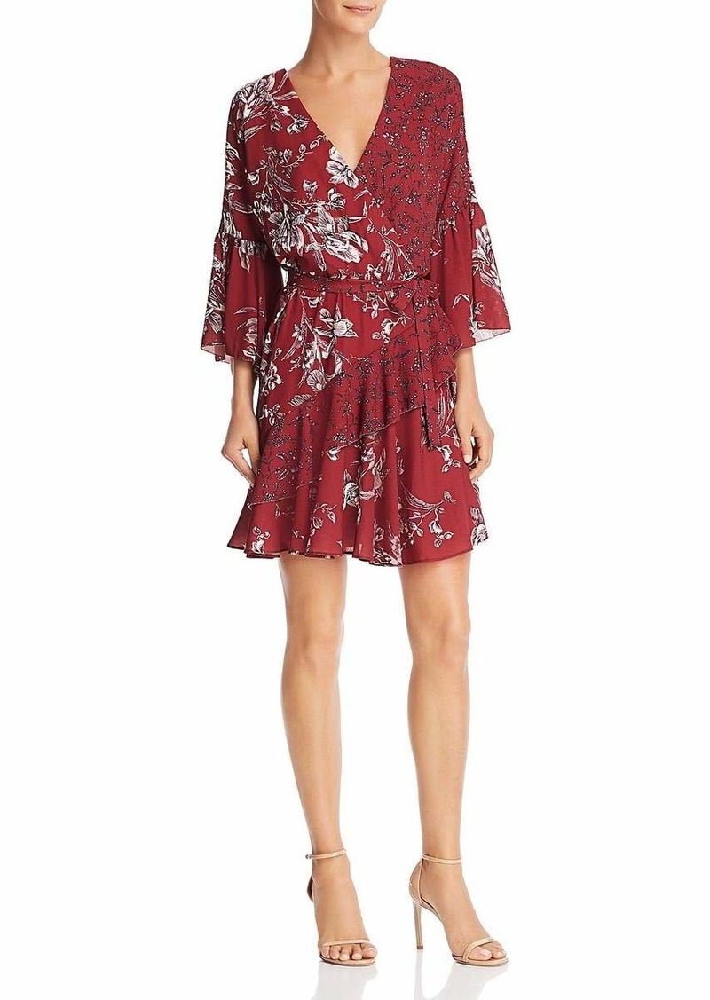 French Connection Women's Jersey Wrap Dresses deep FRMBOISE