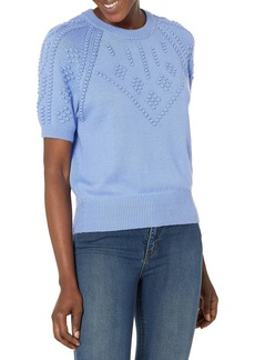 French Connection womens Karla Knitted Short Sleeve Jumper Pullover Sweater   US