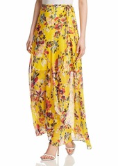 French Connection Women's Linosa Crinkle Maxi Floral Skirt