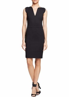 French Connection Women's Lolo Classic Stretch Bodycon Sleeveless Dress