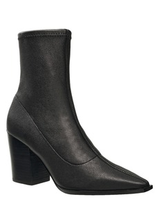 French Connection Women's Lorenzo Leather Block Heel Boots - Black