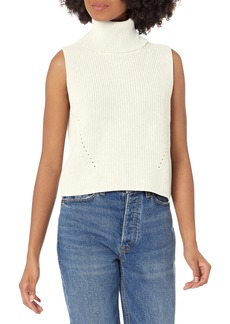 French Connection Women's Mozart Cropped Sleeveless Jumper  L