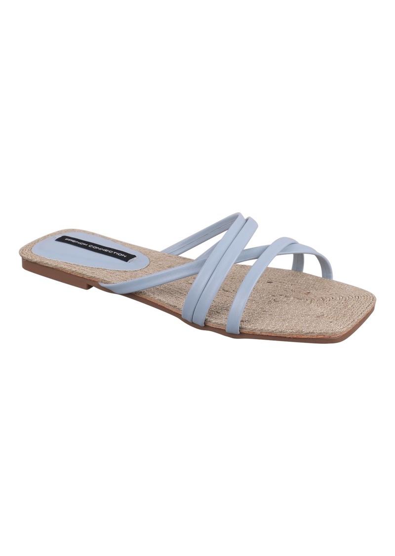 French Connection Women's North West Rope Sandals - Light Blue