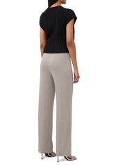 French Connection Women's Plisse Pull-On Glitter Pants - Fungi