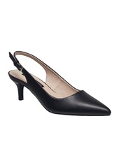 French Connection Women's Quinn Slingback Pumps - Black Patent Leather