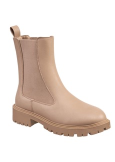 French Connection Women's Reyeh Lug Sole Boots - Taupe