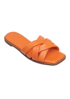 French Connection Women's Shore Flat Strappy Sandals - Orange