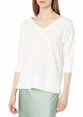 French Connection Women's Sudan Solid Color Jumper Top  m