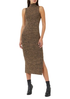 French Connection Women's Sweeter Sweater Sleeveless High-Neck Dress - Camel