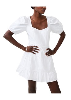 French Connection Women's Tiered Fit & Flare Dress - Summer White