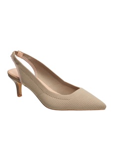 French Connection Women's Viva Slingback Heels - Taupe- Faux Leather