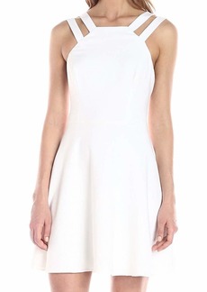 French Connection Women's Whisper Light Sleeveless Strappy Stretch Mini Dress